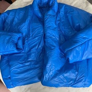 YEEZY YZY GAP ROUND JACKET BLUE SIZE L NEW